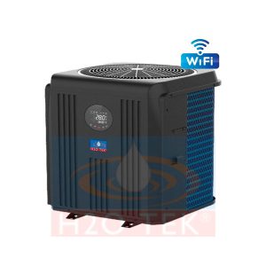 Bomba de Calor Ahorrador de Energia Full Inverter, Wifi, para Alberca, Tipo Vertical Cap. 12.5 KW 42,662 BTU/H 220 VOLTS Marca H2OTEK